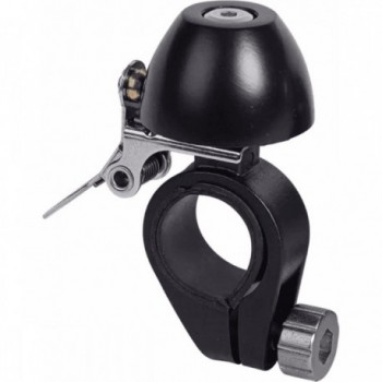 Zefal Black Brass Bike Bell for 22-25.4 mm Handlebars, Loud Sound - 1