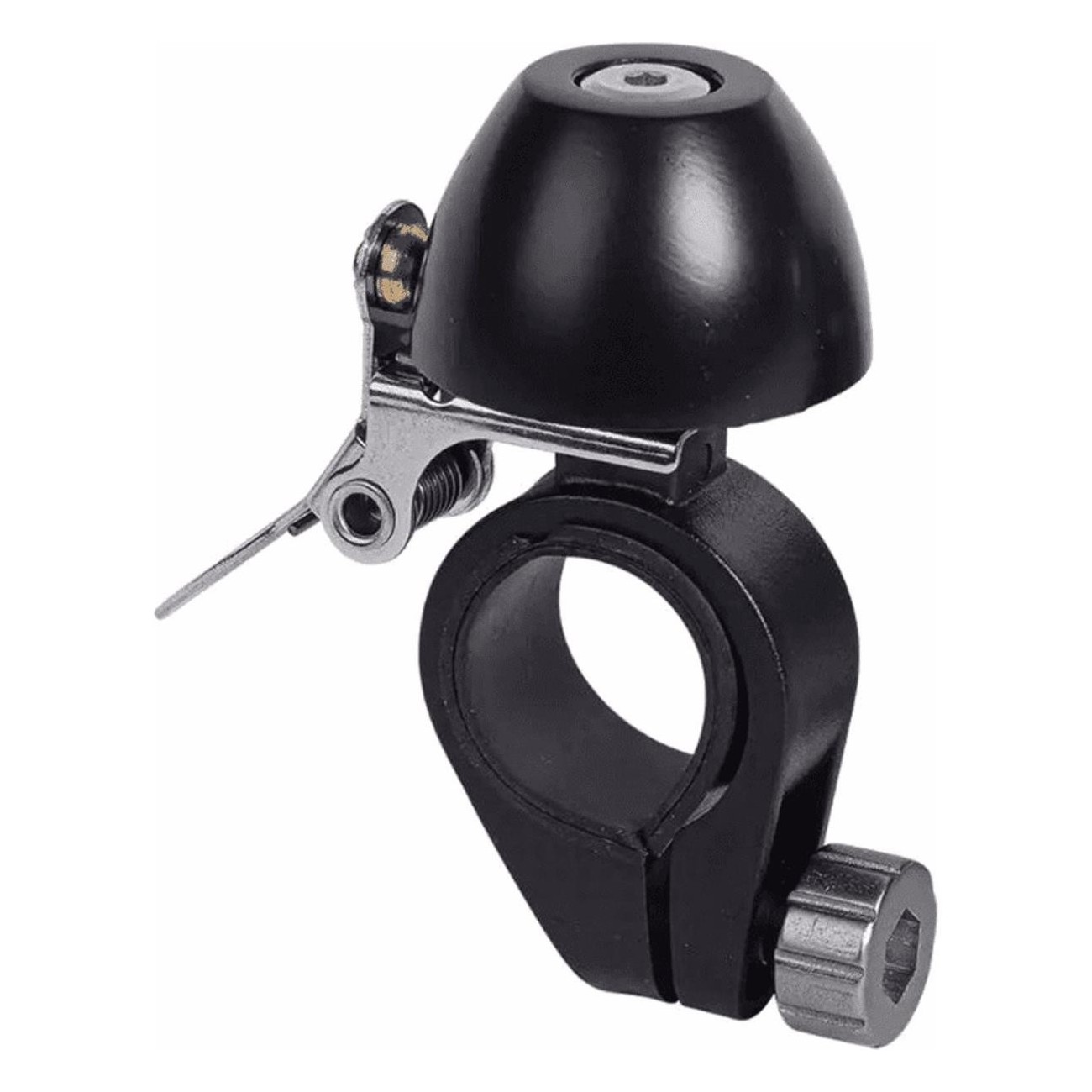 Zefal Black Brass Bike Bell for 22-25.4 mm Handlebars, Loud Sound - 1