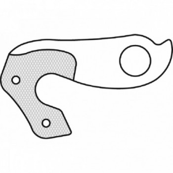 GH-086 Aluminum Derailleur Hanger - Durable and Lightweight for Bicycle - 1