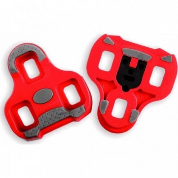 Tacos de Pedales Keo Grip Rojos para Bicicleta de Carretera - Agarre Seguro - 1