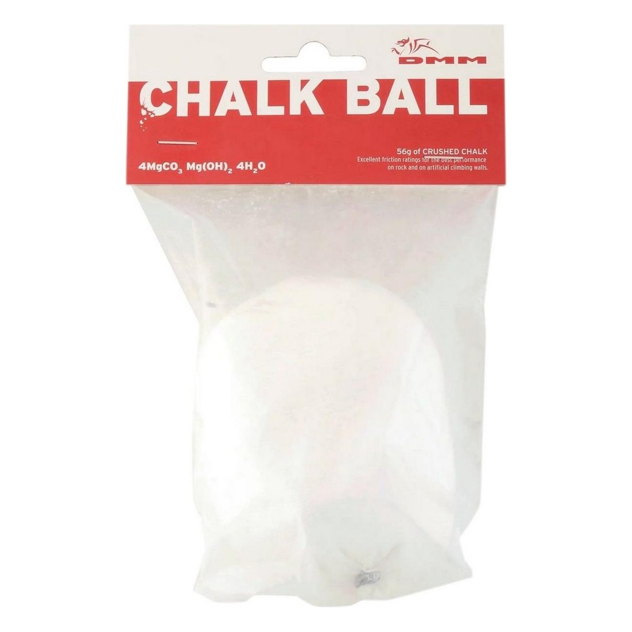 Chalk Ball 56 g - Accessorio Indispensabile per Arrampicata in Palestra e All'aperto - 1 - Magnesite - 5031290191227