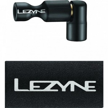 Testa Pompa Lezyne CO2 Trigger Drive CNC Nero - Erogatore in Alluminio per Gonfiaggio Preciso e Controllato - 1 - Bombolette e d