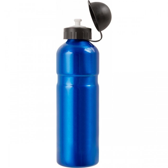 Bouteille en Aluminium Bleue 750ml avec Bouchon Noir, Certifiée TÜV - 1