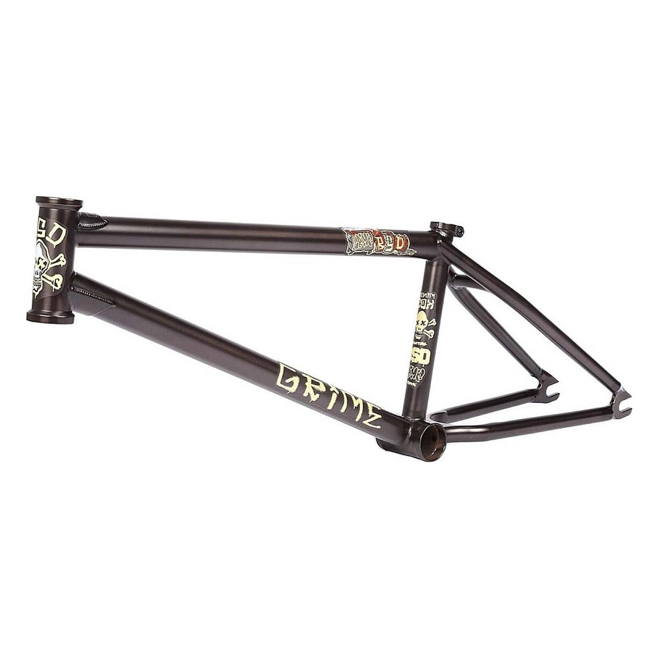 Grime 21.2' Frame Black Translucent Matte CrMo 4130, Modern Design & High Performance - 1