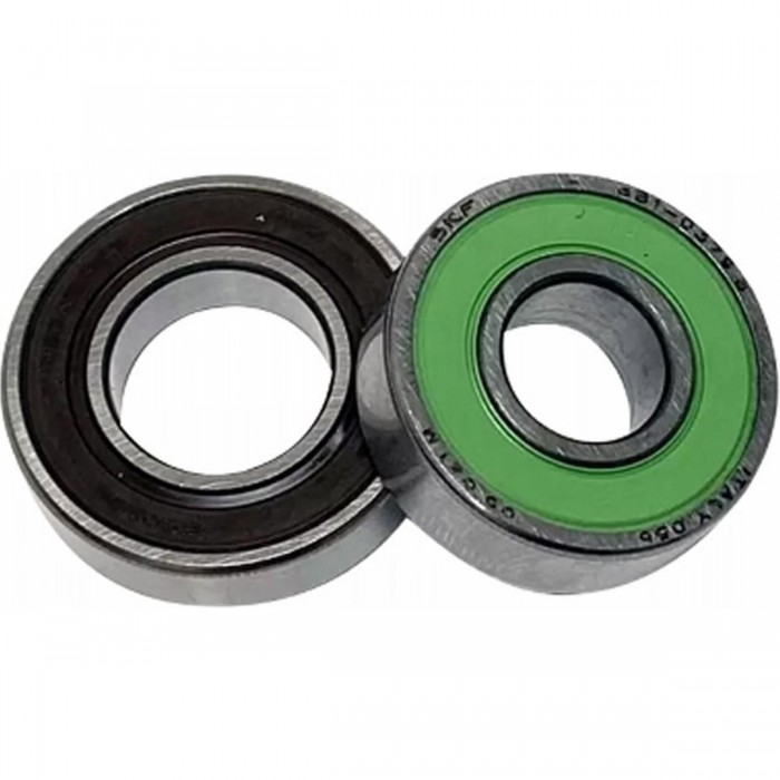 Rear Hub Bearings 12x24x6 mm and 9x22x7 mm (2 pieces) - Code L33000000 - 1