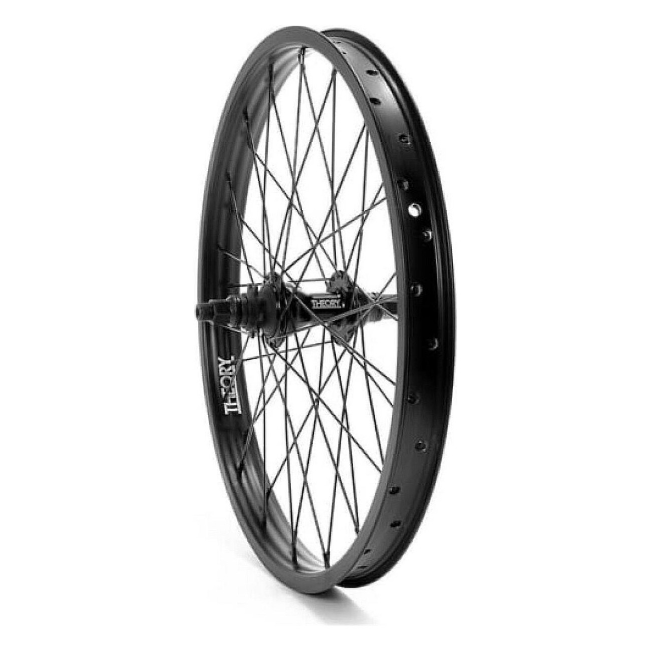 Theory LHD Black Rear Wheel 20' with Aluminum Rim and Sealed Bearings - 1