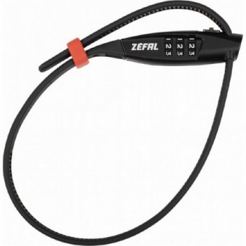 Lucchetto Zefal K-Traz Zip3 Nero 450mm - Livello 3 di Sicurezza Base, Compatto e Leggero - 1 - Lucchetti - 3420586602059