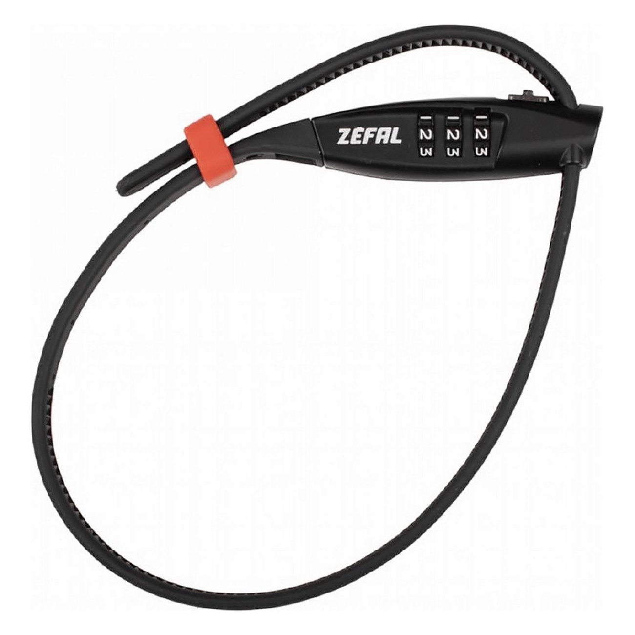 Candado Zefal K-Traz Zip3 Negro 450mm - Seguridad Básica Nivel 3 - 1