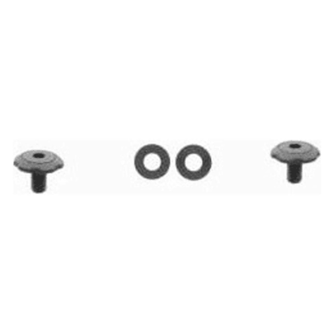 Black Replacement Screws for GIRO TYRANT SPHERICAL MIPS Visor - Set 2020 - 1