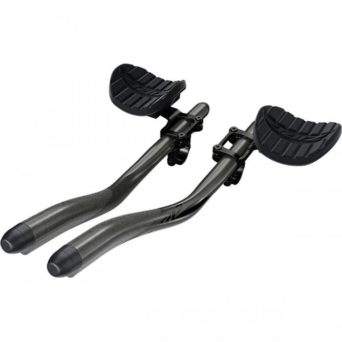 Vuka Triathlon Clip in Alluminio con Prolunghe Vuka Alumina Evo 70 - Bloccaggio Alto 31.8 mm, Prolunghe 22.2 mm - 1 - Prolunghe 