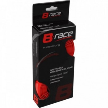 Red Silicone Handlebar Tape for Adults - Comfort and Style B-Race - 2