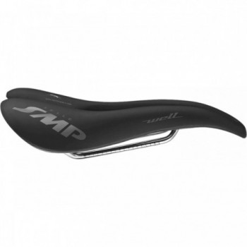 Sella Well Nero 2020 per MTB e Strada - Dimensioni 280x144 mm, Peso 295g, Rivestimento SVT Velvet Touch - 2 - Selle - 8032568527