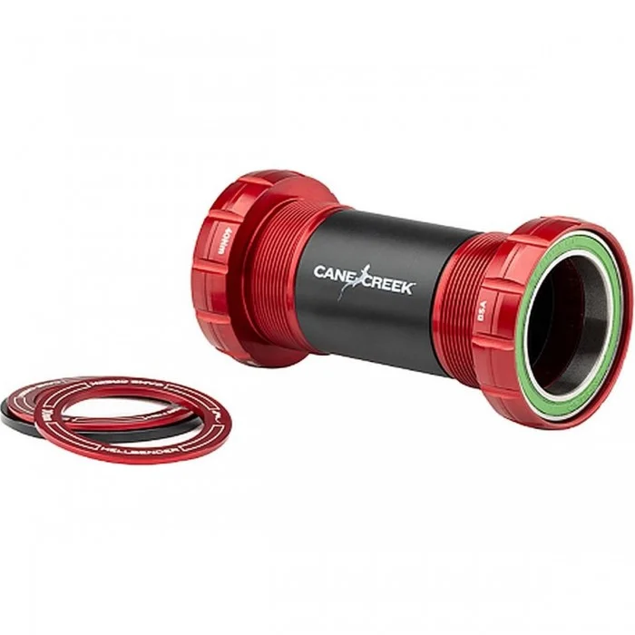 Mouvement Central MTB Hellbender 70 BSA Fileté Anglais 30mm - Rouge - 1