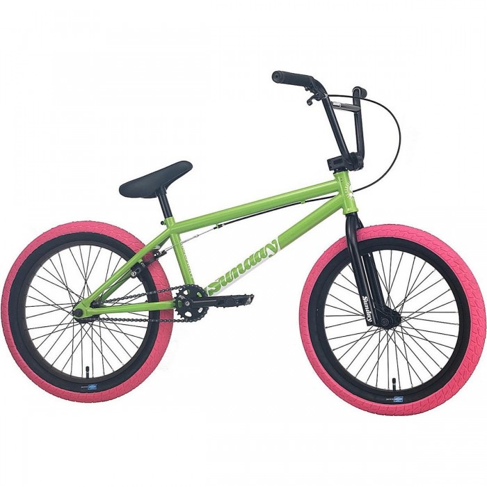 Bicicletta Sunday Blueprint 20,5' Verde Anguria Lucido - Prestazioni Eccellenti e Design Accattivante - 1 - Bmx - 0630950928798