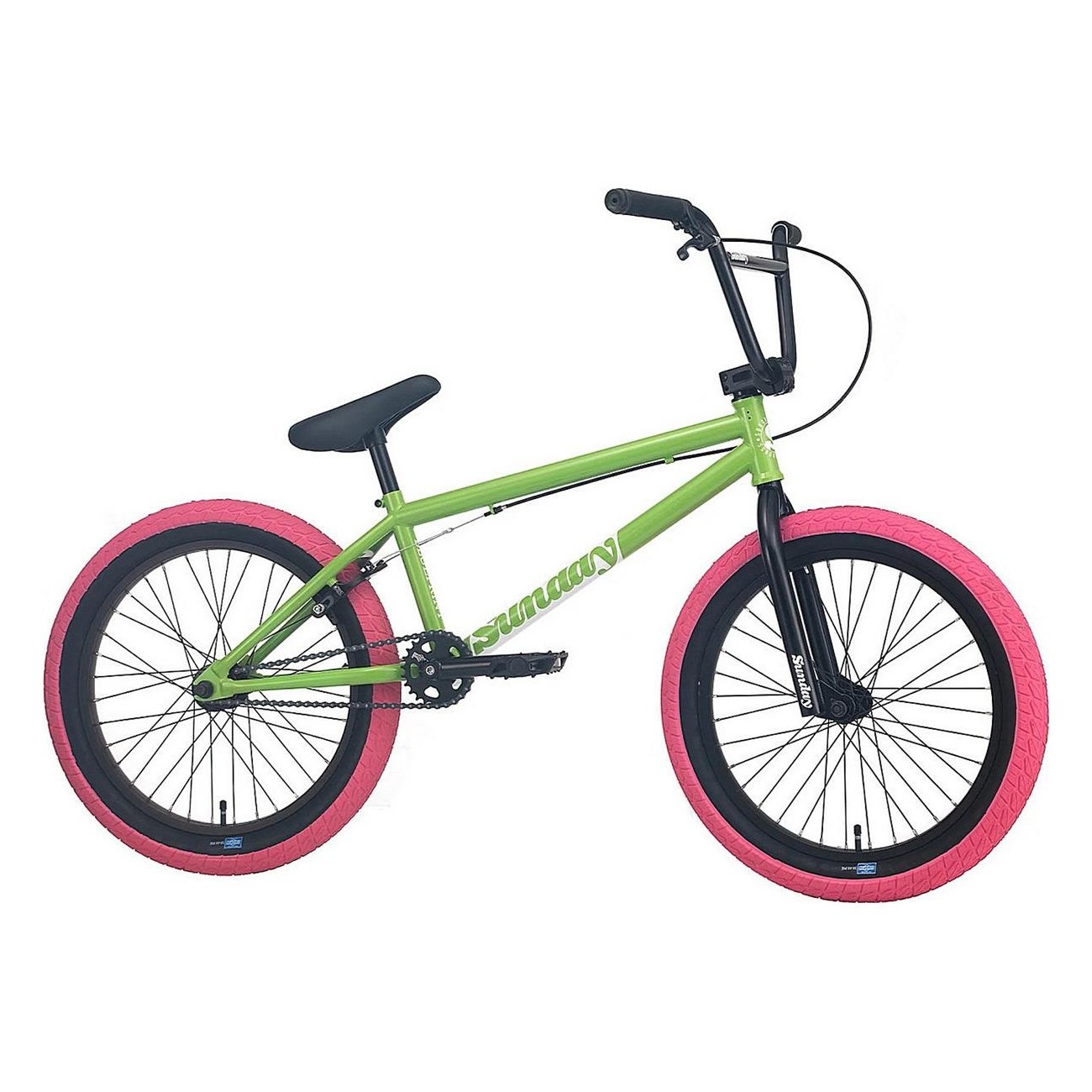 Bicicletta Sunday Blueprint 20,5' Verde Anguria Lucido - Prestazioni Eccellenti e Design Accattivante - 1 - Bmx - 0630950928798