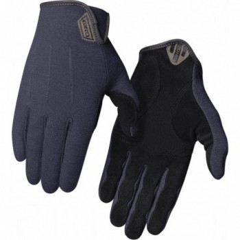 Gants Longs en Laine Mérinos GIRO DWOOL Bleu Nuit - Taille L, Design Classique et Technologie Tactile - 1