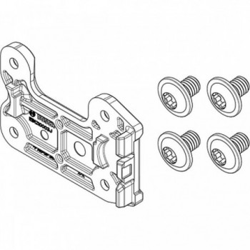 Kit Piastra di Fissaggio Compacttube Verticale per Installazione Non Lato Serratura Assiale/Pivot (BBP324Y) - 1 - Altro - 405428