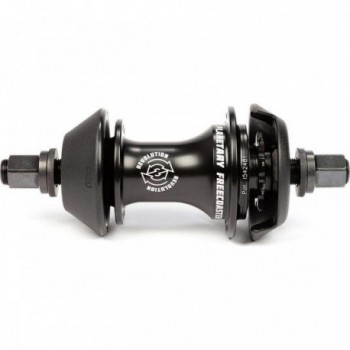 Revolution RHD Black Hub with Hub Caps - Lightweight and Durable for Bicycle - 1