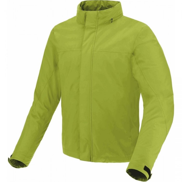 Urban Cycling Jacket Lime Green XL - 100% Polyester with Removable Mitts - 1