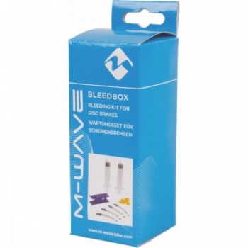 Set de Mantenimiento de Frenos de Disco Bleedbox M-Wave con 2 Jeringas de 25ml - 3