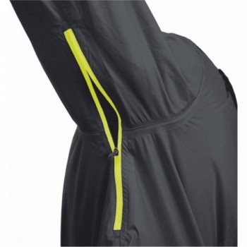 Nano Rain Alpha Regenjacke Anthrazit 3XL mit Hydroscud-Technologie und Reflektoren - 4