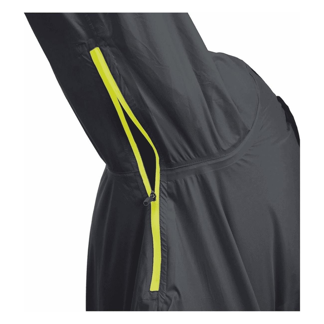 Giacca Antipioggia Nano Rain Alpha Antracite 3XL con Tecnologia Hydroscud e Inserti Rifrangenti - 4 - Giacche - 8026492118230