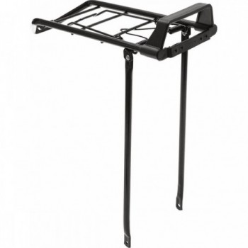 R-28 Black Steel Rear Rack with Integrated Handle and Folding Arms - MVTEK - 1