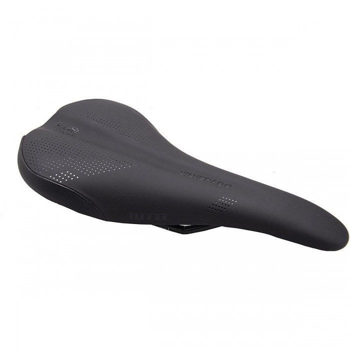 Selle Moyenne Silverado Carbon WTB pour Route, Gravel, Cross Country, Trail et Enduro - Légère et Confortable, 280x142 mm - 1