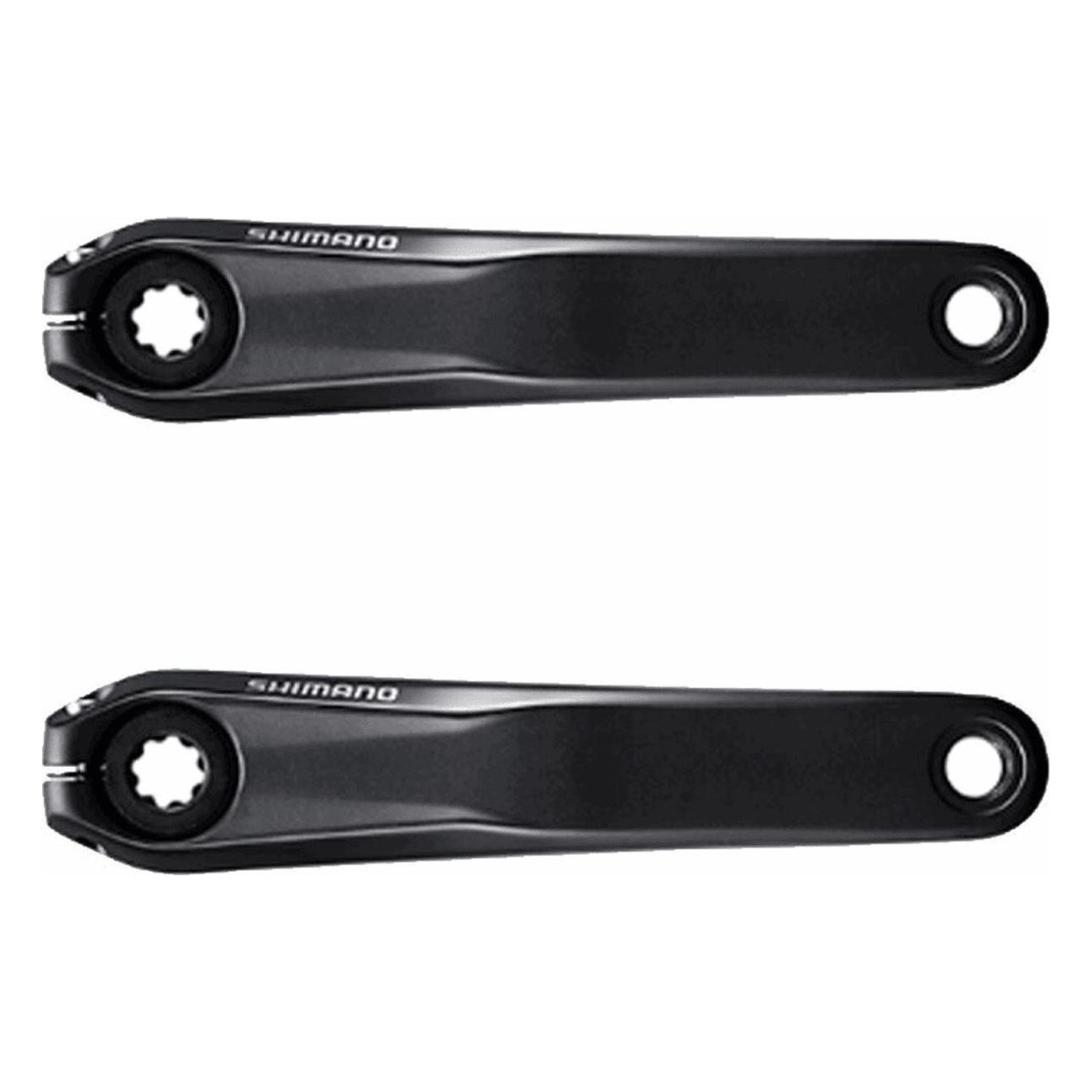 Coppia Pedivelle Shimano Steps FC-E8050 175mm per E-Bike Nero - 1 - Pedivelle - 4550170514785