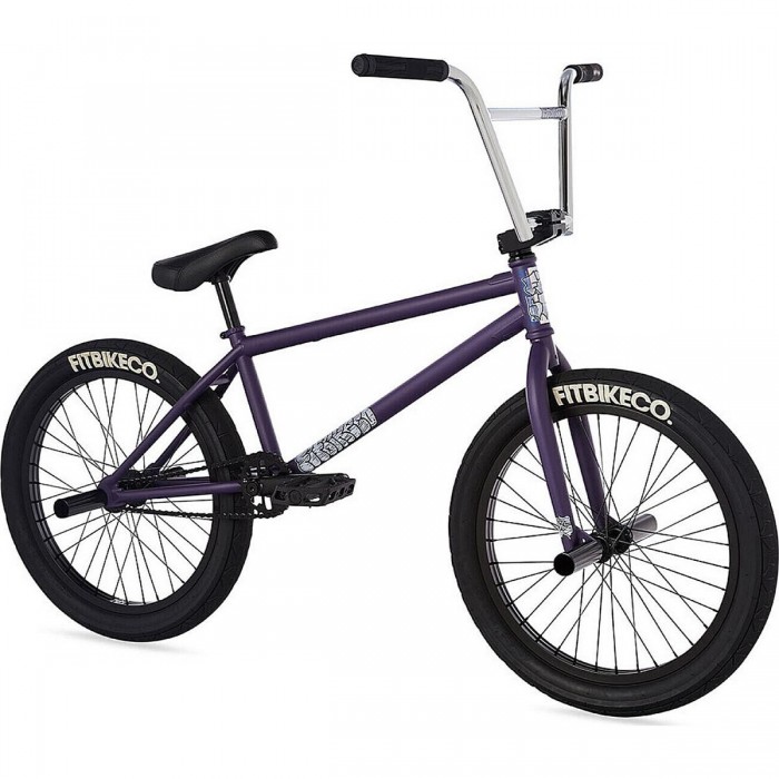 Matte Purple Bicycle - Exceptional Design and Performance with Medium Cro • Mo Frame - 1