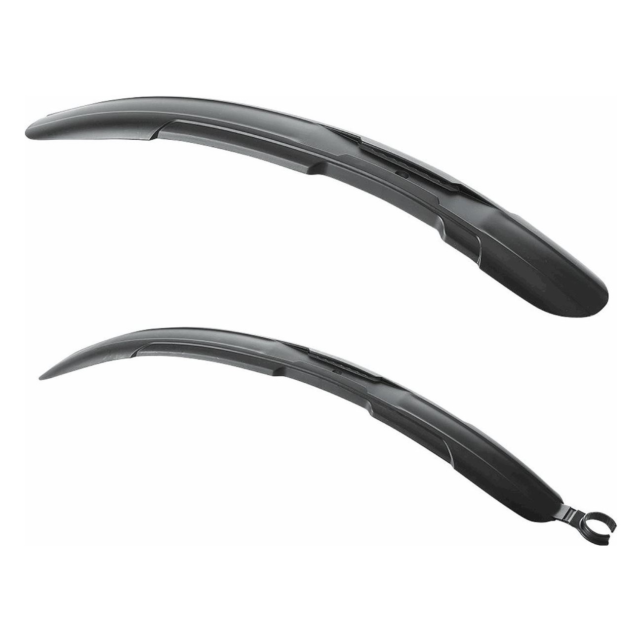 MTB Mudguards 26/28 Inches Black with Quick Release - Pair MVTEK - 1