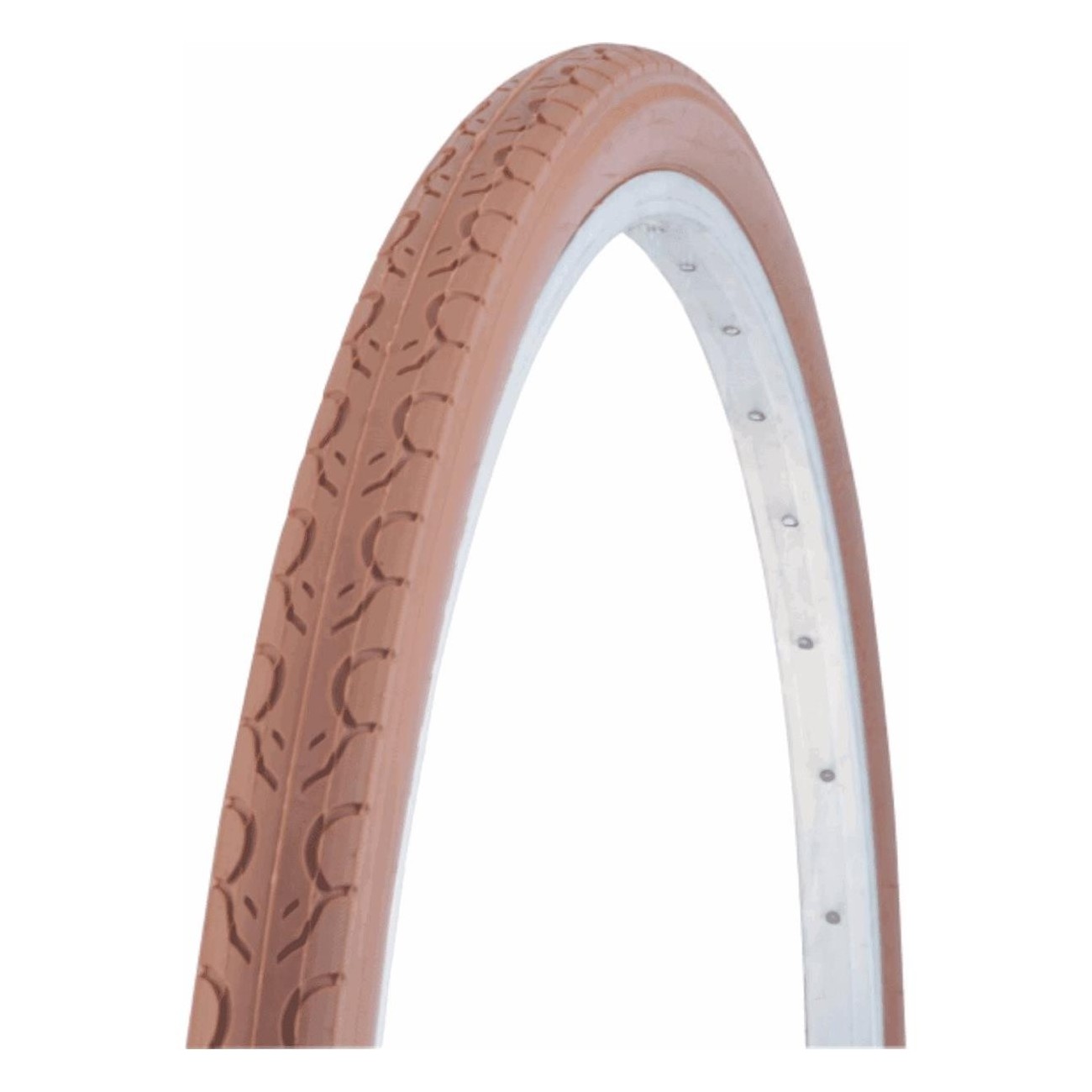 Kenda K193 700x28 Brown City Bike Tire - Rigid Urban Use Tire - 1