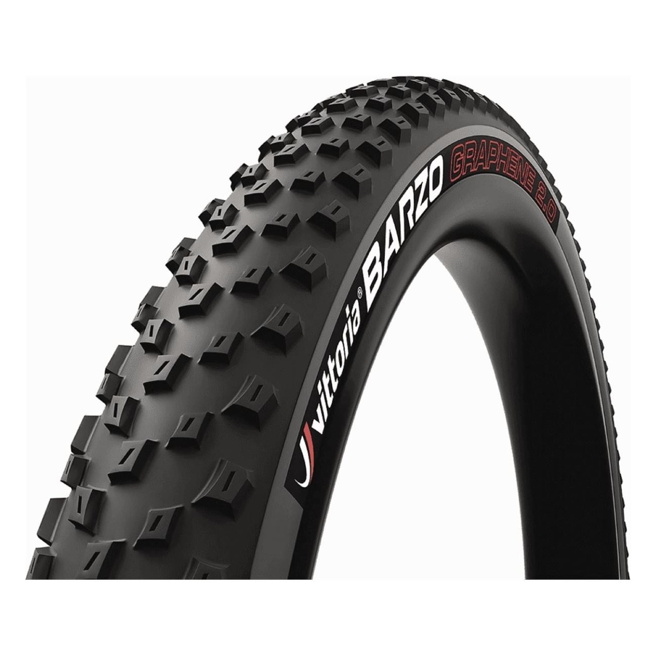 27.5x2.35 Graphene 2.0 MTB Tire Foldable Anthracite/Black with Square Tread - 1