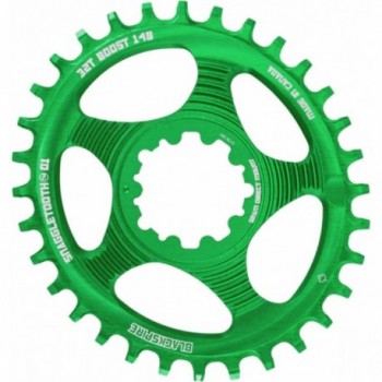 30T Snaggletooth Oval Chainring Direct Mount Sram Boost Green MTB - 1