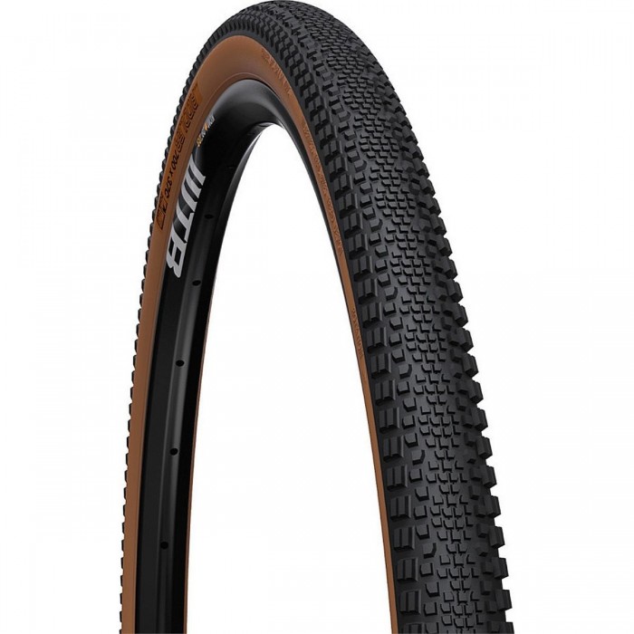 Riddler Tire 700 x 37c Lightweight and Fast for Gravel and Cyclocross, Light Brown Side - 1