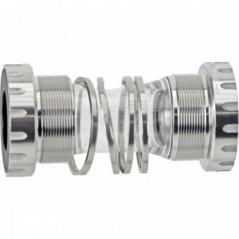 Movimiento Central Neco Plata para Shimano Hollowtech II 68-78 mm - 1