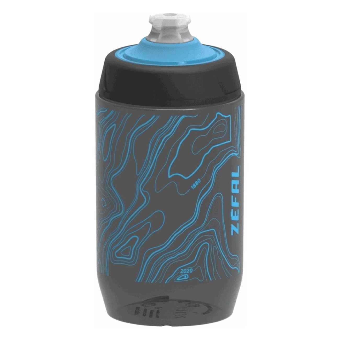 Botella Sense Pro 500ml Negro/Azul - Libre de BPA, Compacta y Segura - 1