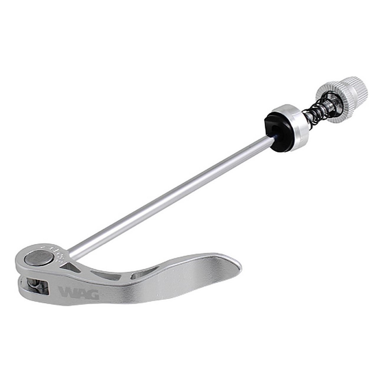 Blocage d'Essieu Arrière en Aluminium Argent 145mm pour Vélo - 1