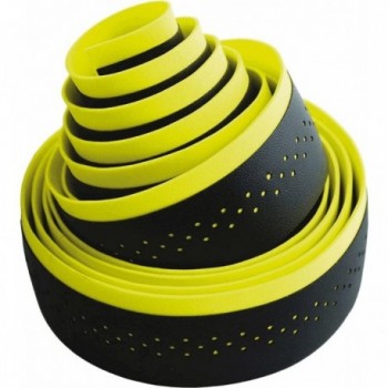 CINELLI Yellow Fluorescent Handlebar Tape with 2 Caps Included - High Quality - 1