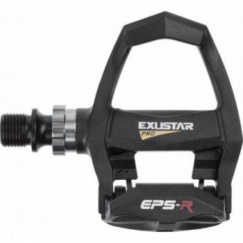 Pedal E-PR200 Corsa 86x99mm Negro Compatible KEO Exustar, Ligero y Resistente - 1