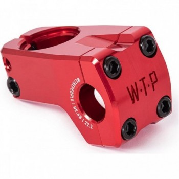 Wethepeople Logic Stem Red - Front Load, 25.4 mm Clamp, 48 mm Length - 1