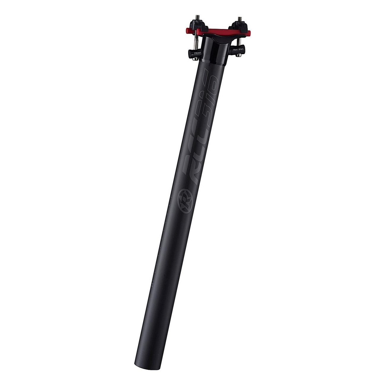 Reverse RCC 316 Carbon Seatpost Ø31.6mm Matte Black-Grey, Lightweight & Stable - 1