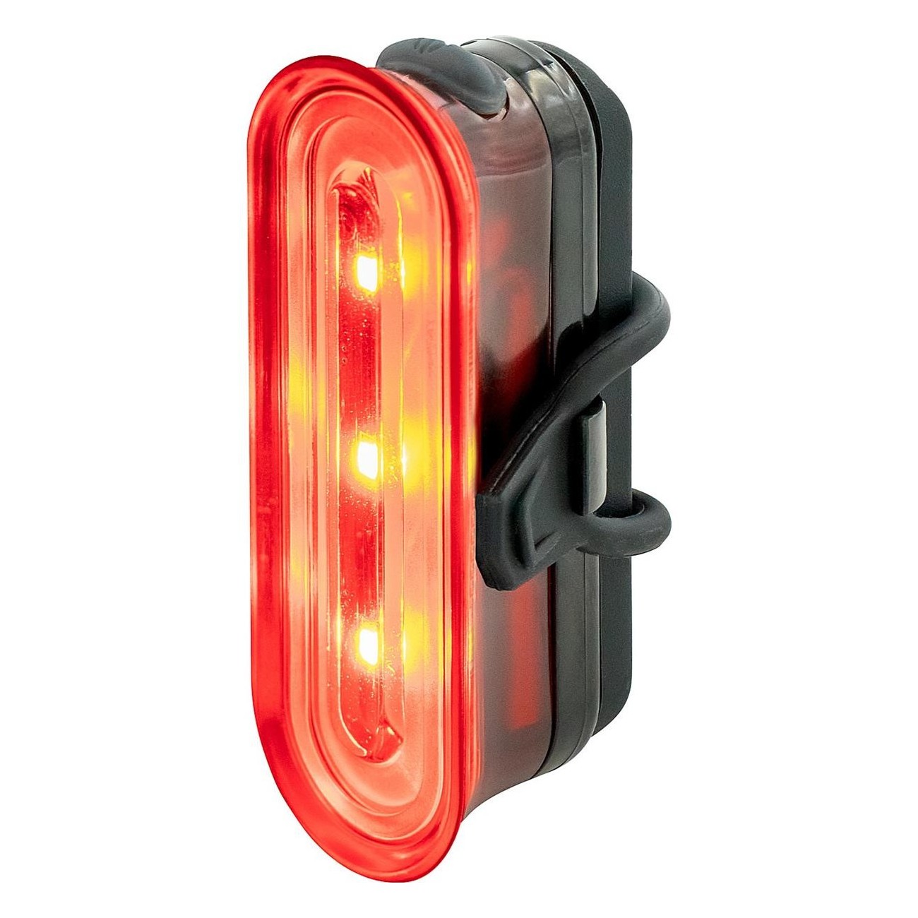 Luz Trasera LH9 para Bicicleta con LED Cree, Certificación STVZO, Negro - 2