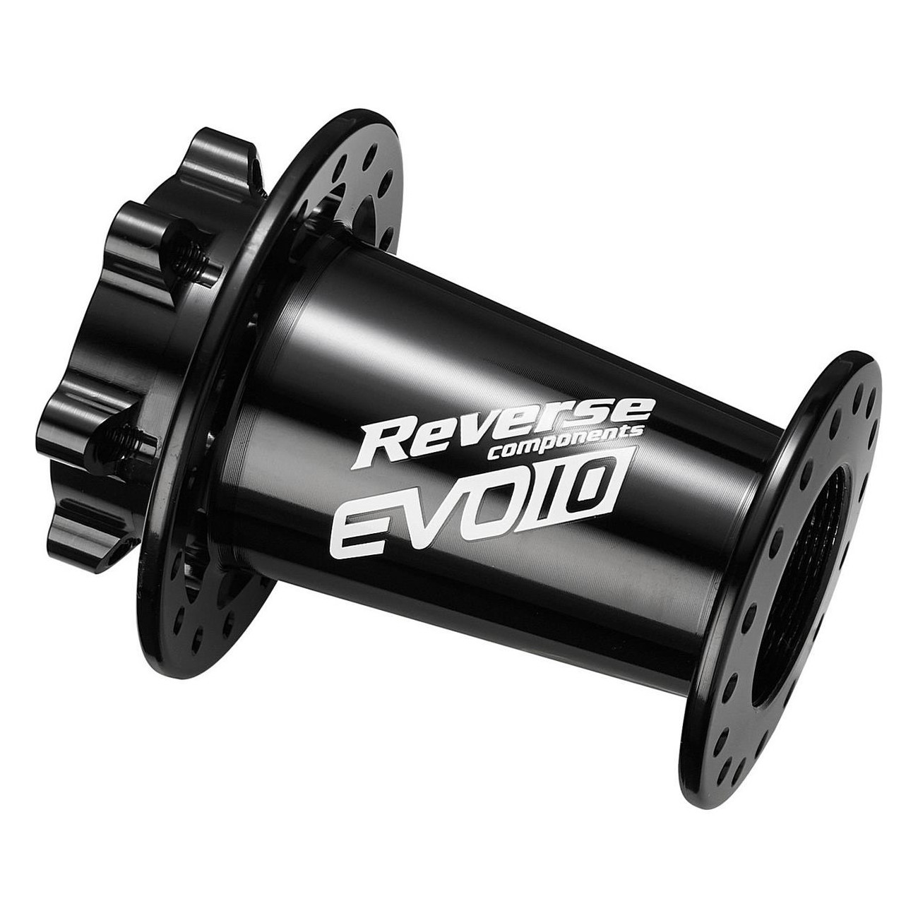 Reverse Lefty Supermax Nabe Evo-10 Disc VR 32H Hub Black - Lightweight & Durable - 1