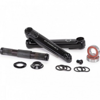 WTP Crank Logic Kurbel 170 mm Schwarz Glänzend mit Kompaktlager Set - 1