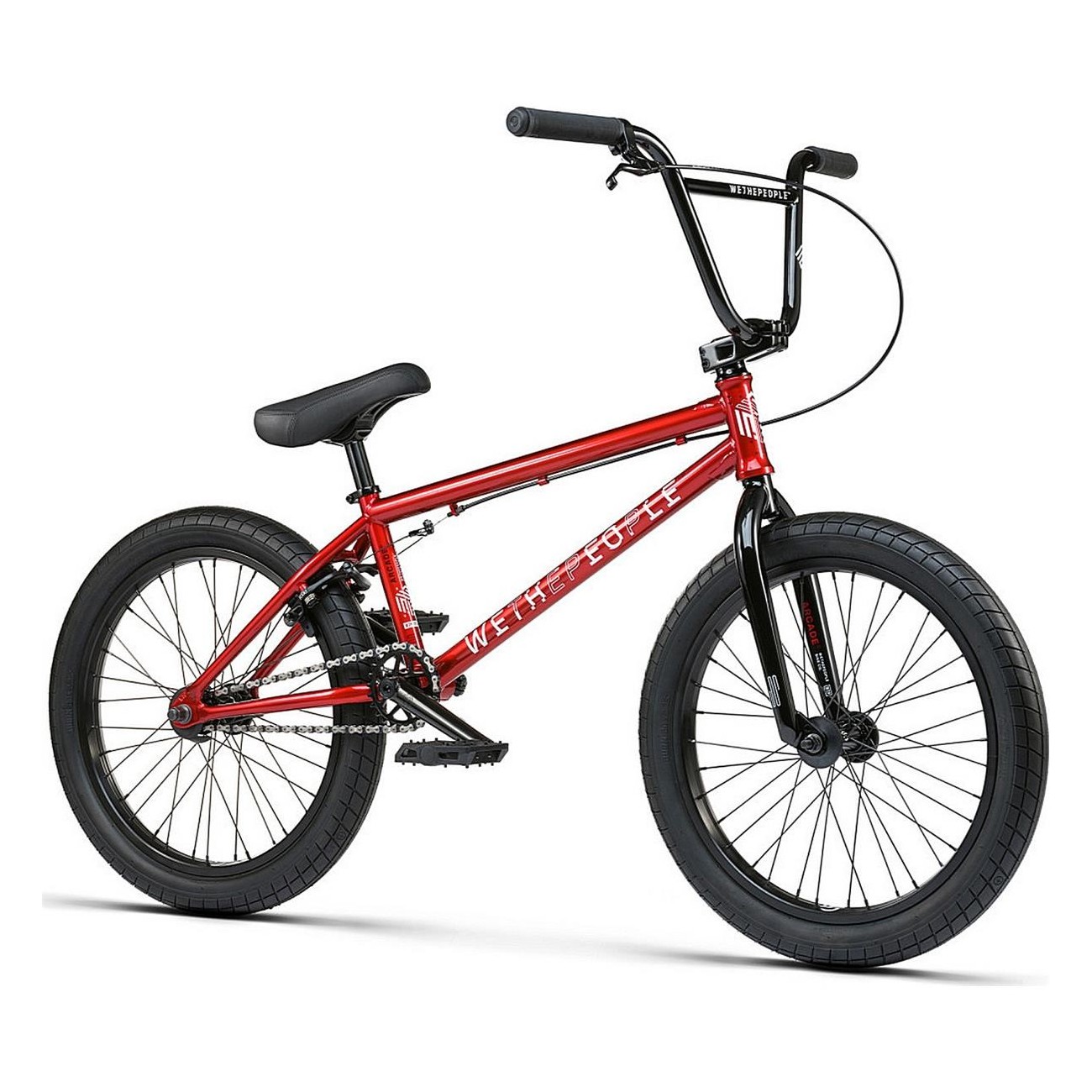 Wethepeople Arcade 2021 BMX Bike - 21' Frame Red Freestyle - 1