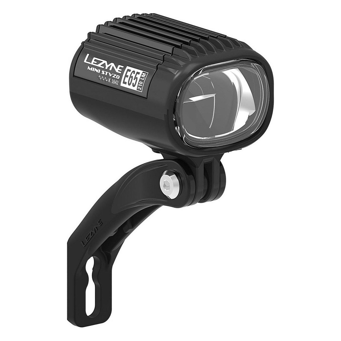 LED Front Light StVZO E65 for Electric Bike - 210 Lumen, Compatible Bosch, Shimano, Yamaha - 1