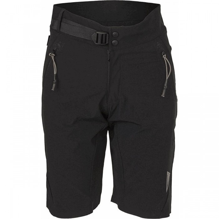 Women's MTB Shorts Venture Black S - Breathable, Stretchy, Water-Repellent - 1