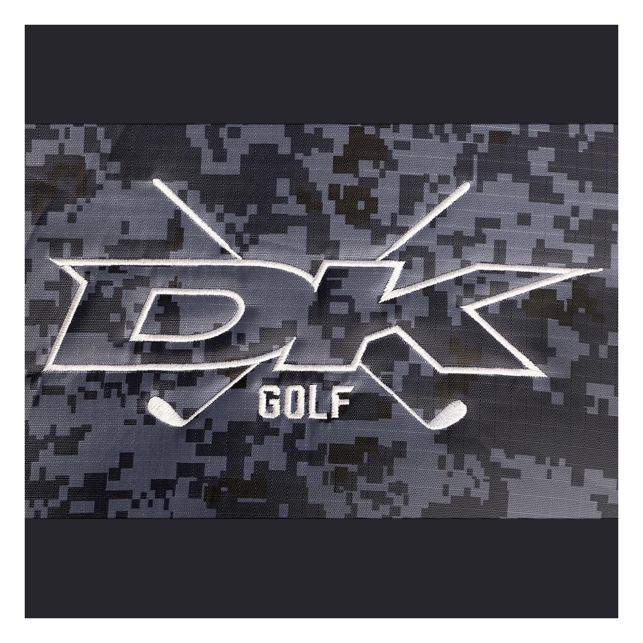 DK Digi Camo Travel Bag for Golf Bikes with Wheels and Padded Pockets - 3