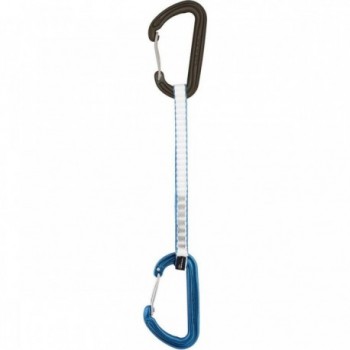 Single Blue Carabiner 18cm Tech-Table Quickdraws - 77g, Ideal for Climbing - 1